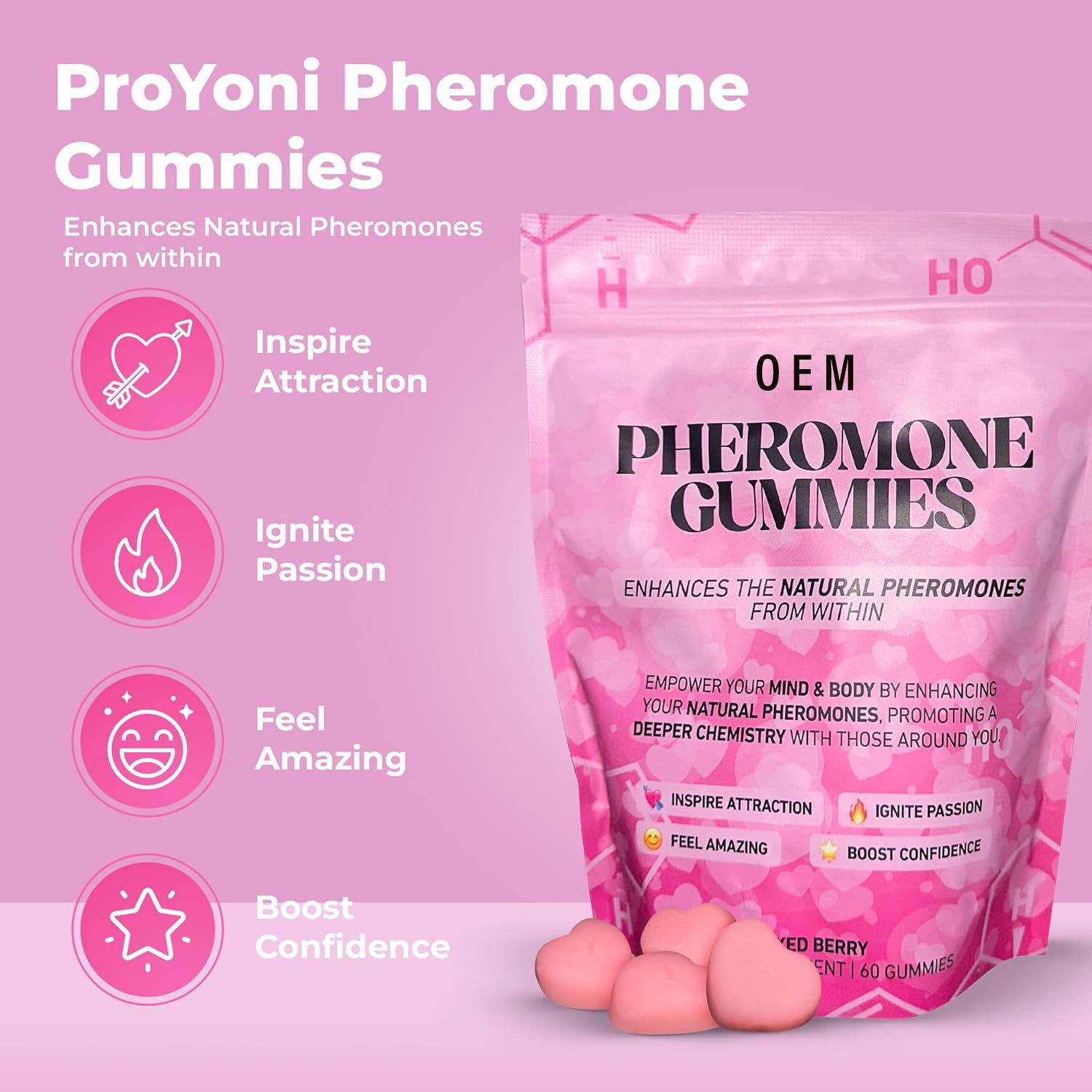 GlowSwitch Feminine Pheromone Gummies