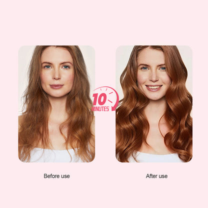 Fluffy Comb Straightening Comb Hair Iron